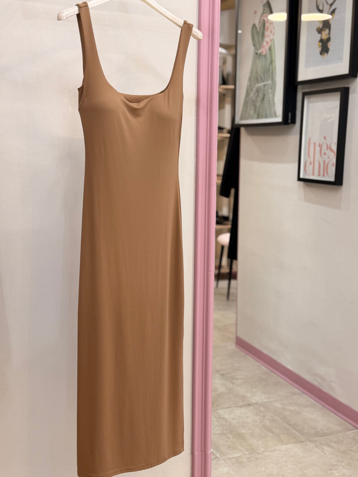 Abito donna midi  smanicato