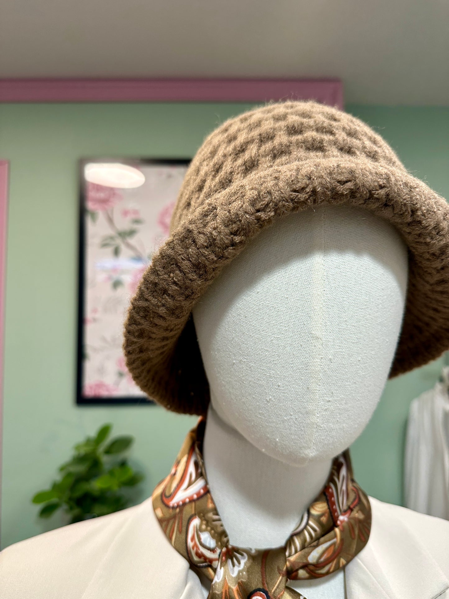 Bucket Hat in Lana e Cashmere