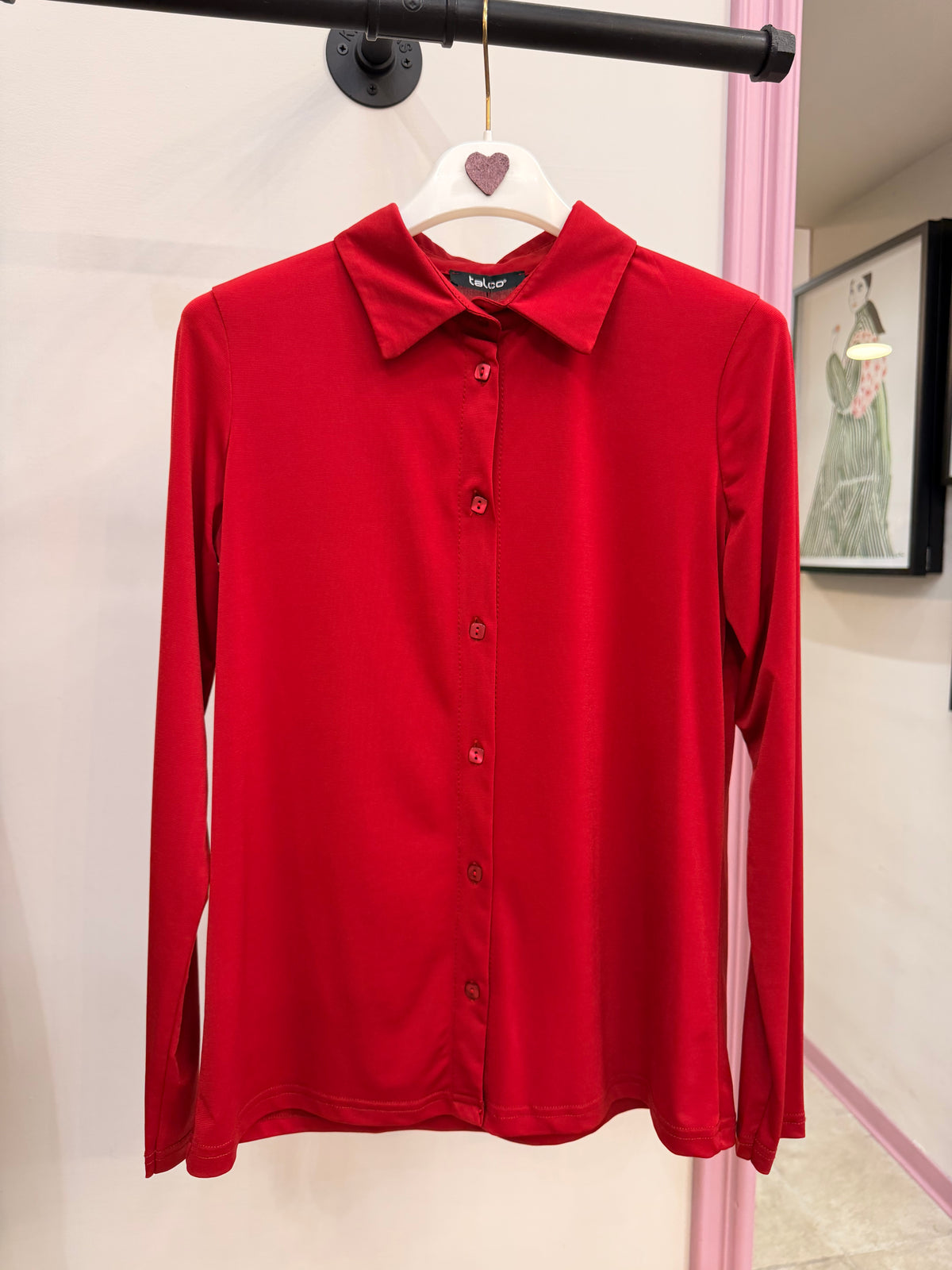 Camicia donna elasticizzata