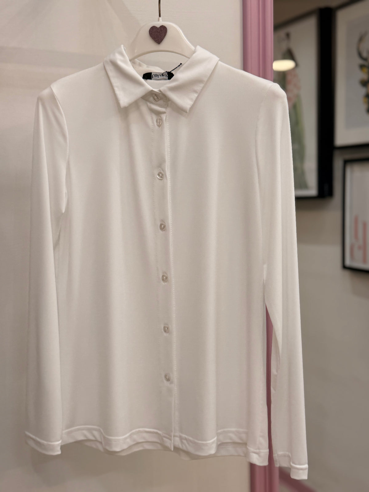 Camicia donna elasticizzata