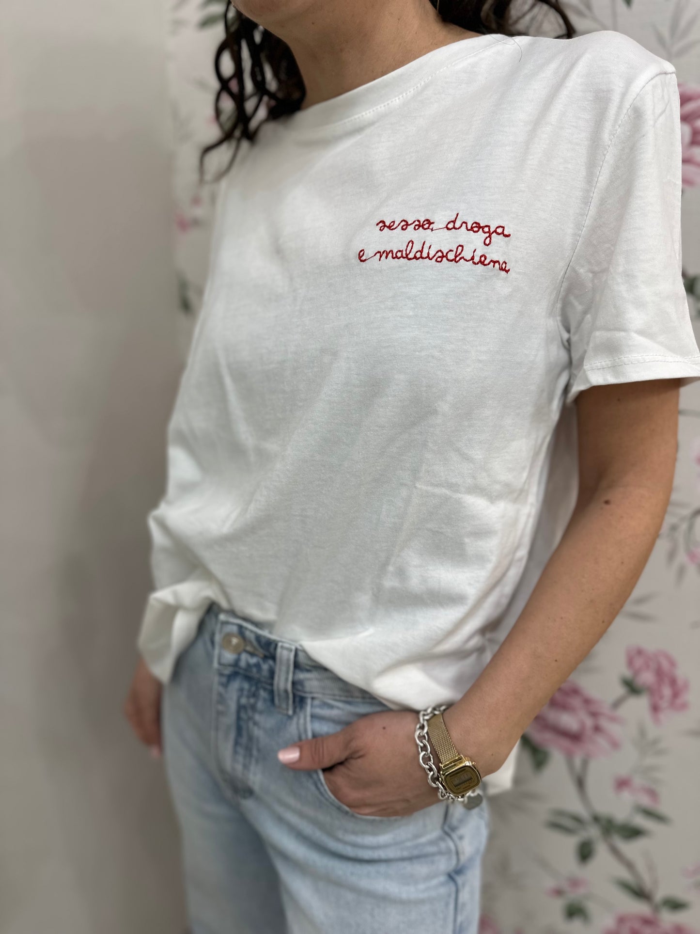 T-Shirt sesso droga & mal di schiena